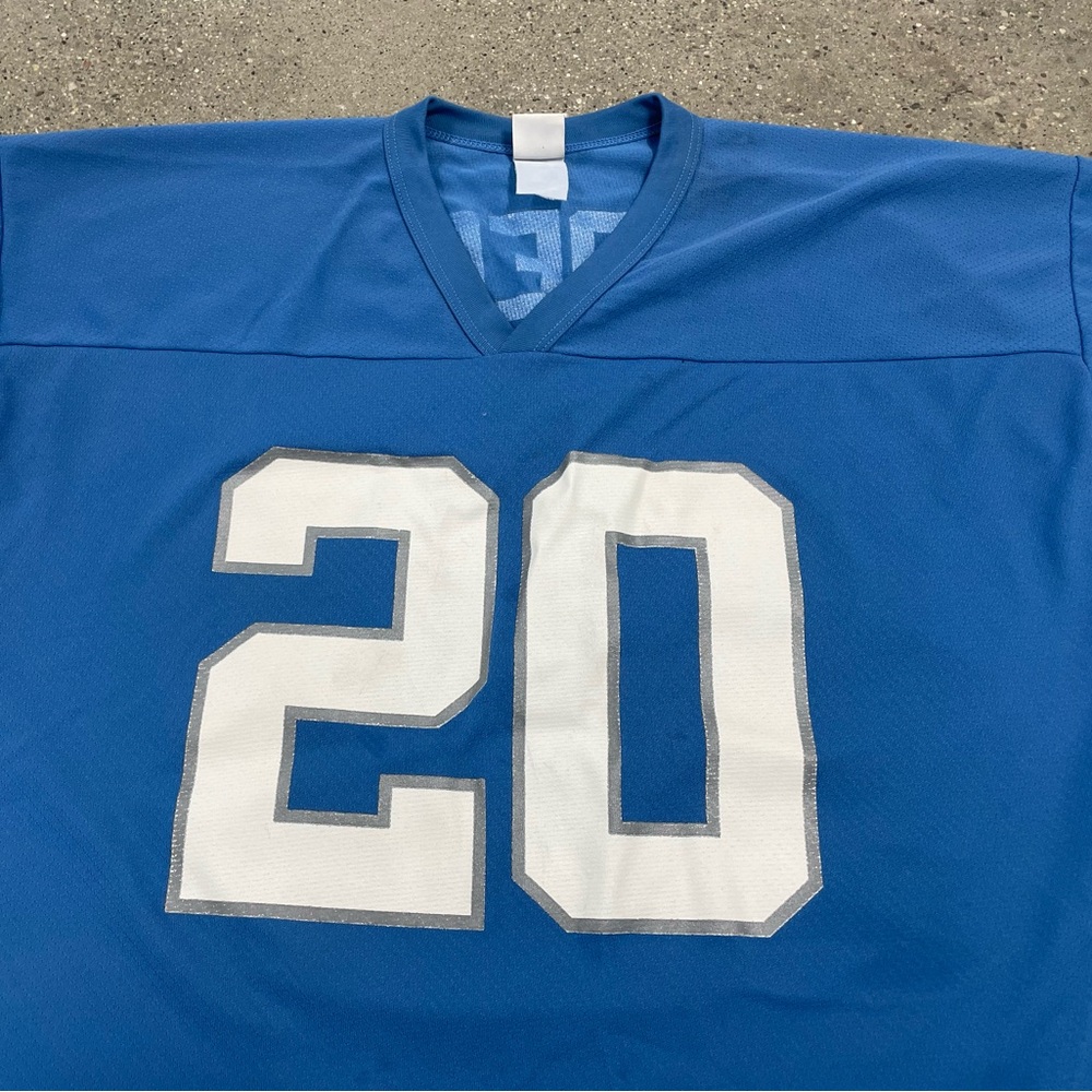 Vintage Barry Sanders Logo 7 Jersey size XL - Picture 3 of 8